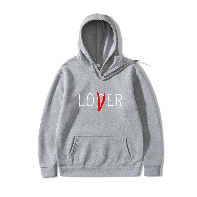 Crossed Out “Lover” Hoodie
