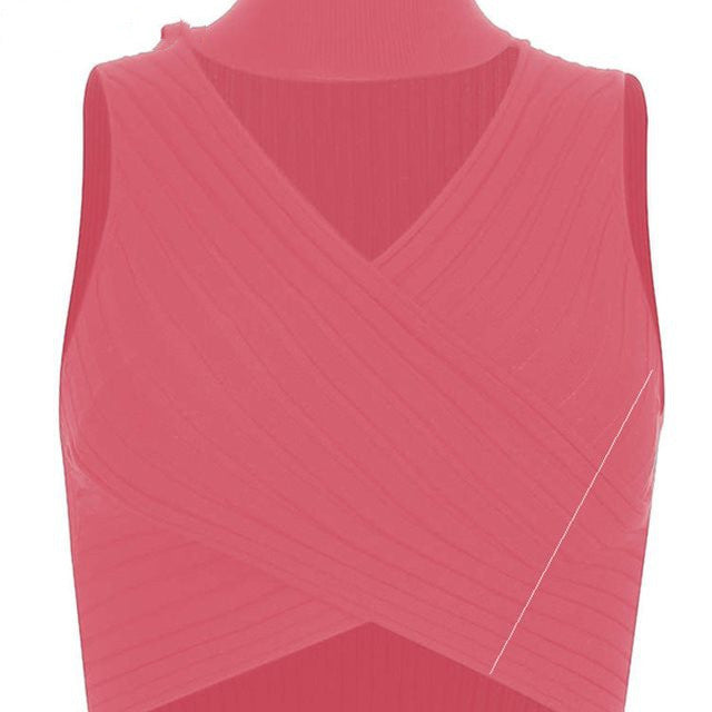 Women’s Sleeveless Crop Tank Tee