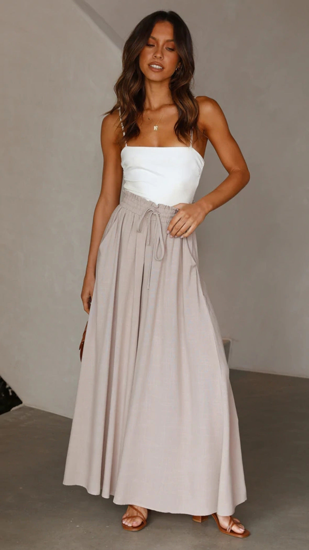 Wide-Leg Lounge Bottoms