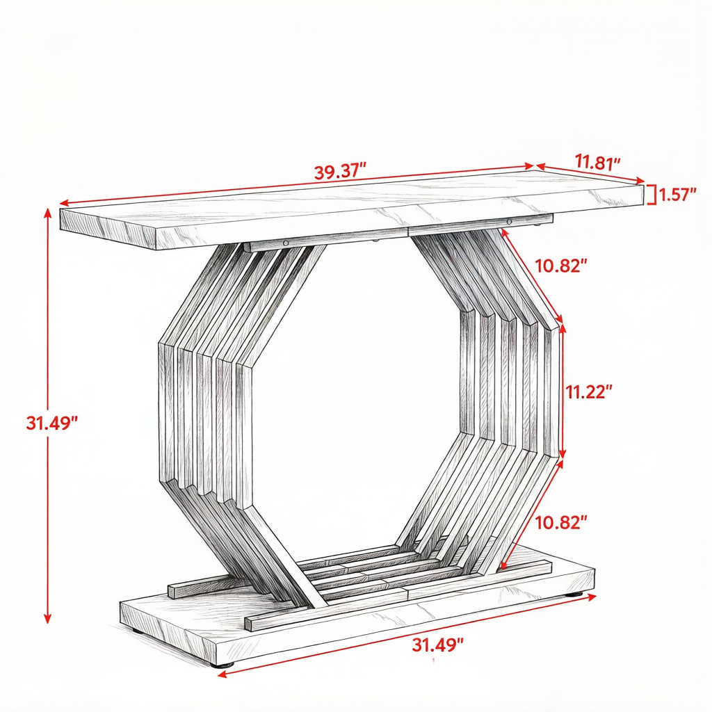 Long Console Table — view 6