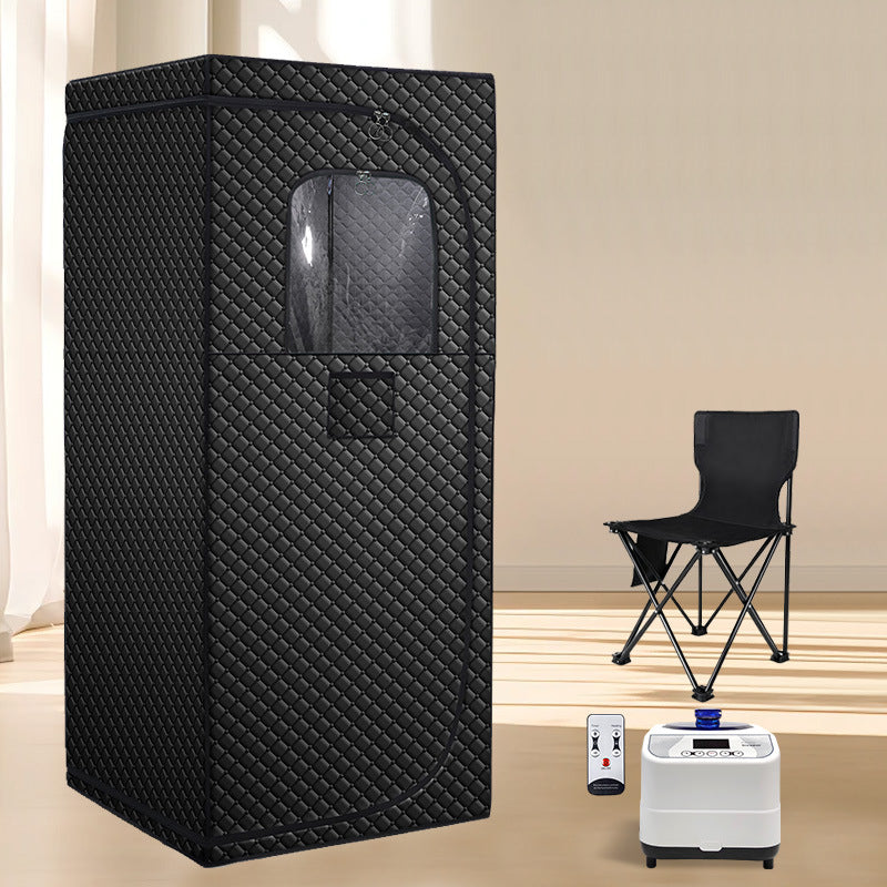 Portable Steam Sauna Tent — Full-Height Personal Home Sauna with Steam Generator