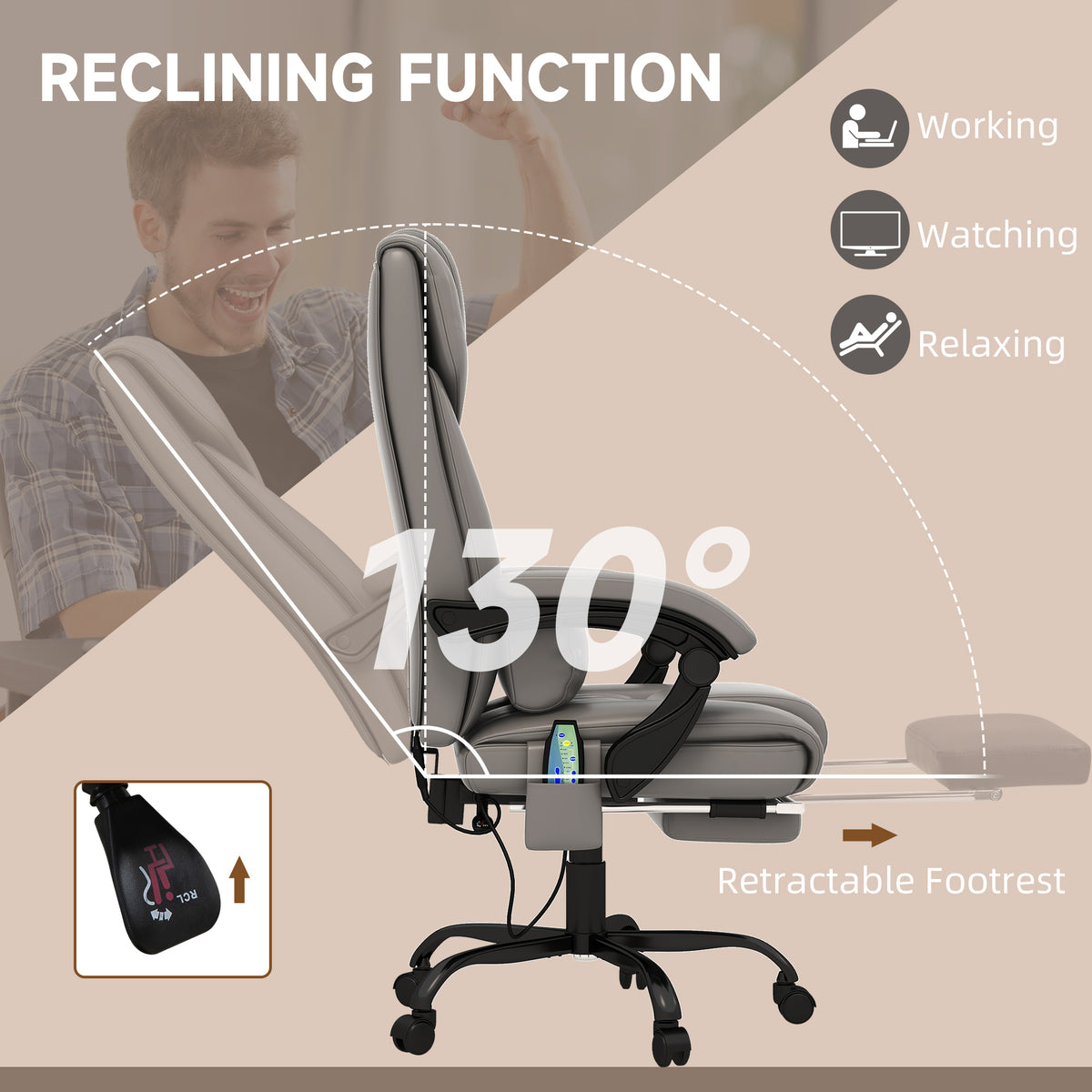 Office Chair/Massage Office Chair — view 6