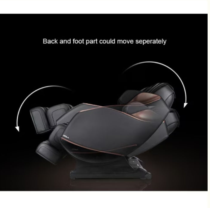 Zero Gravity Shiatsu Massage Chair – Full-Body SL-Track Recliner w/Airbag, Heat, Voice + LCD & Remote