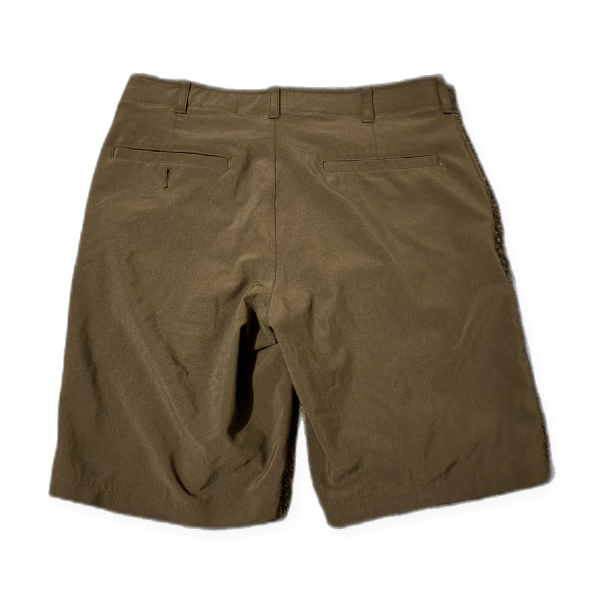 Ben Hogan olive performance golf shorts — back