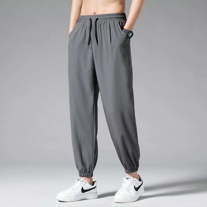 Drawstring Wide-Leg Casual Lounge Pants