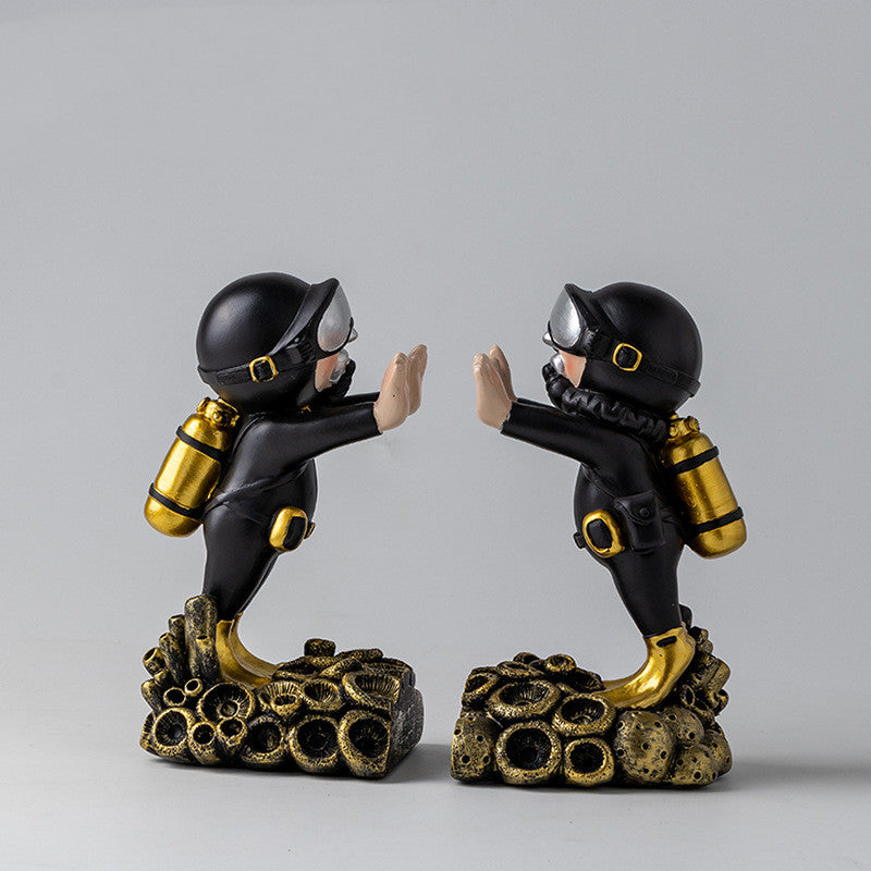 Home Fashion Minimalist Creative Astronaut Bookends — view 3