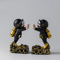 Home Fashion Minimalist Creative Astronaut Bookends — view 3