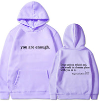 "Dear Person Behind Me" Hoodie