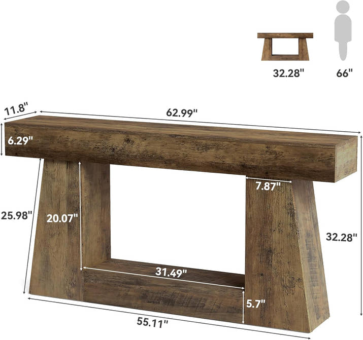 Long Console Table/Living room table — view 5