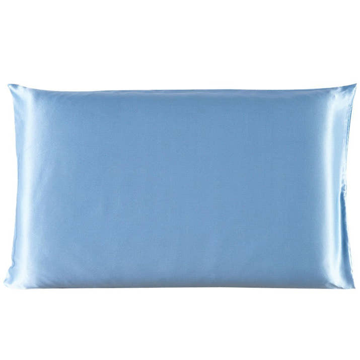 Pillowcase Satin Solid Color Simulation Silk Single Pillowcase Ice Silk