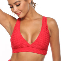 Jacquard Sports Bra