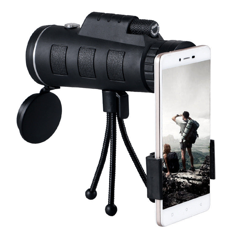 Compatible With Apple, Monocular Telescope Zoom Scope With Compass Phone