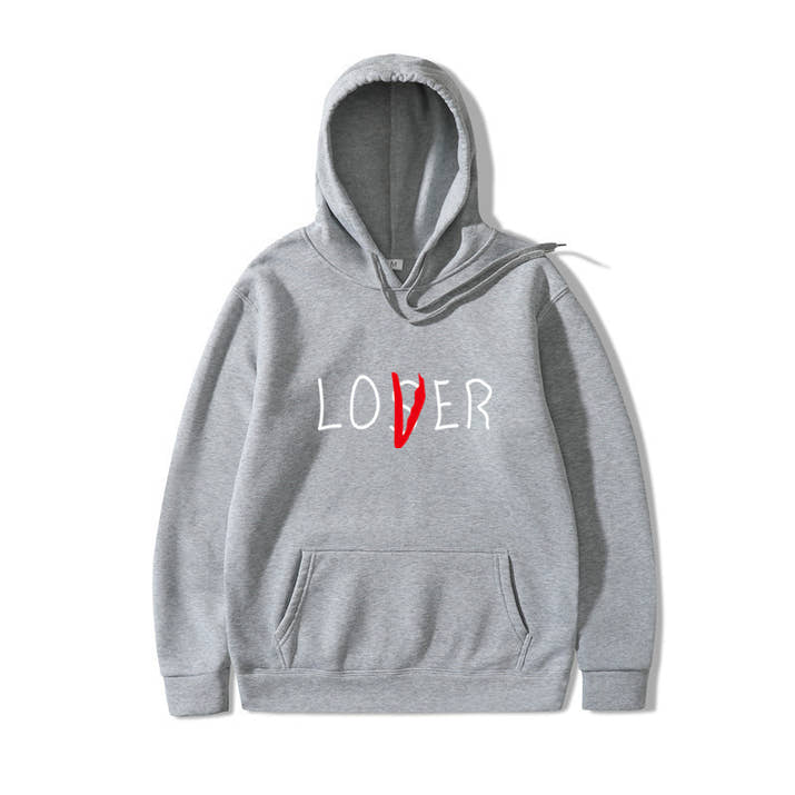 Crossed Out “Lover” Hoodie