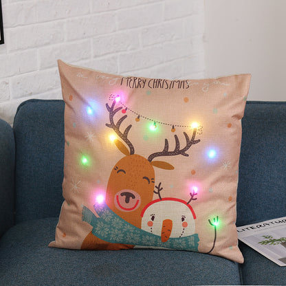 Christmas Pillow LED – Festive Decorative Cushion for Home