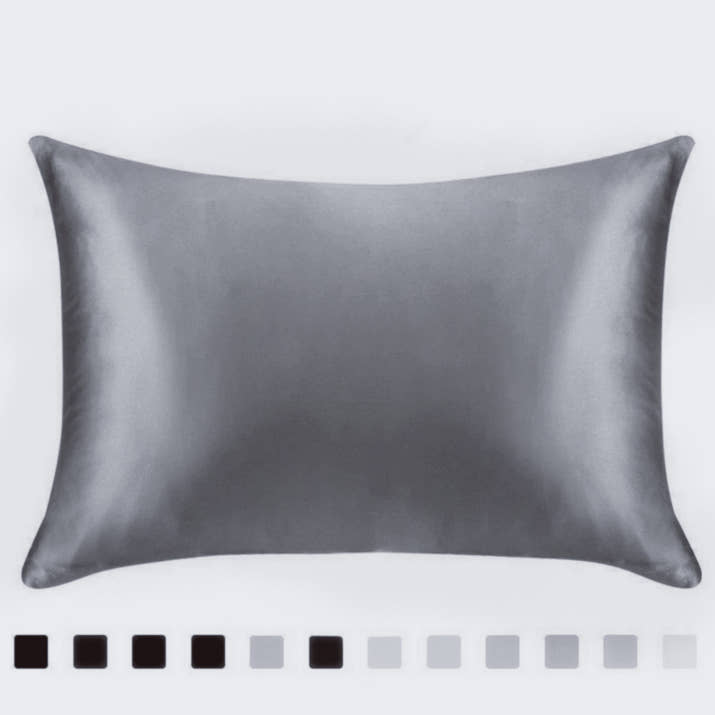 Pillowcase Satin Solid Color Simulation Silk Single Pillowcase Ice Silk
