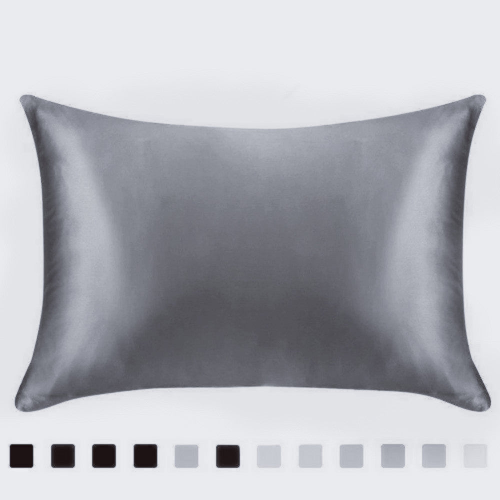 Pillowcase Satin Solid Color Simulation Silk Single Pillowcase Ice Silk