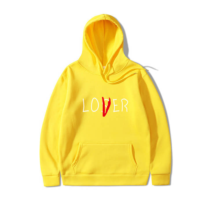 Crossed Out “Lover” Hoodie