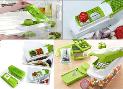 12-Piece Multifunctional Vegetable Chopper & Slicer Set