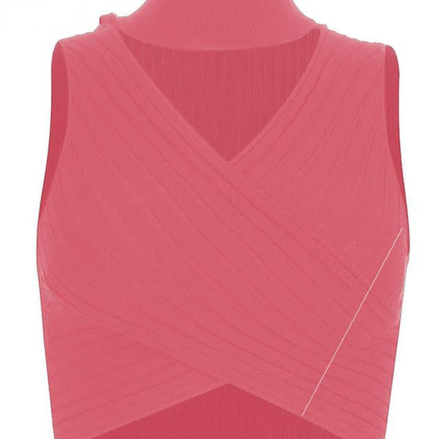 Women’s Sleeveless Crop Tank Tee