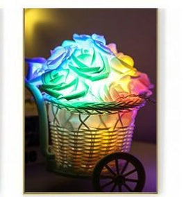 Led Rose Flower Lights