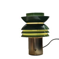 French-style Vintage Layered Glass Table Lamp — view 4