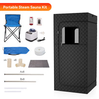 One-Person Infrared Sauna Room – Portable Indoor Spa Tent