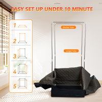One-Person Infrared Sauna Room – Portable Indoor Spa Tent