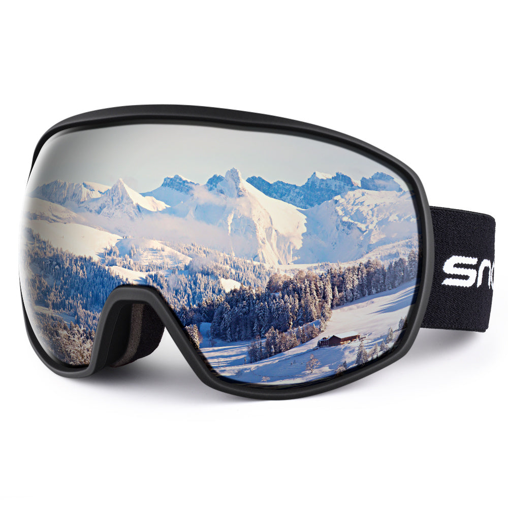 Double-Layer Anti-Fog Ski Goggles – Snow Goggles for Men & Women, Myopia-Compatible