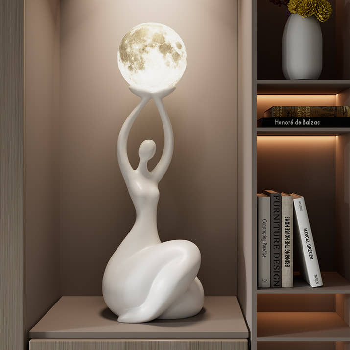 Abstract Figurine Art Piece High-end Floor-standing Ambient Lamp — view 5