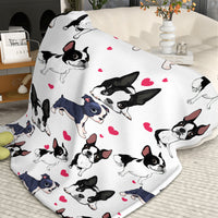 1pc Adorable Fleece Dog Blanket - Soft, Cozy, Lightweight, Warm, Flannel Throw For Couch, Bed, Sofa, Living Room Decor - Perfect For Snuggling Up On Chilly Days 150x200cm  Temu Can Only Be Self-picked — view 2