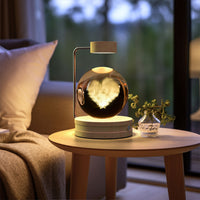 Crystal Ball Cosmic Dinosaur Indoor Night Light Usb Power Warm Bedside