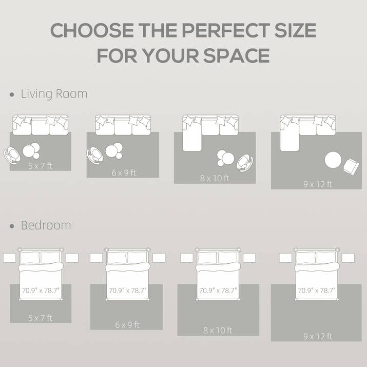 Area Rug for Living Room 6x9, Modern Abstract Machine Washable Rug, Non-Slip Carpet for Bedroom, Dining Room, Grey — view 4