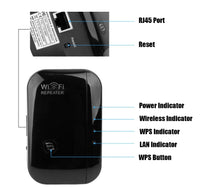 WiFi Repeater & Signal Amplifier – High-Speed Range Extender