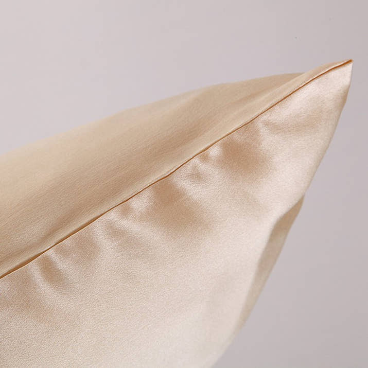 Pillowcase Satin Solid Color Simulation Silk Single Pillowcase Ice Silk
