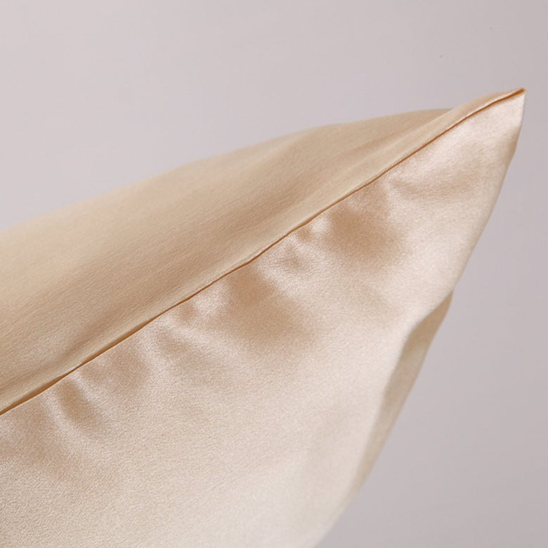 Pillowcase Satin Solid Color Simulation Silk Single Pillowcase Ice Silk