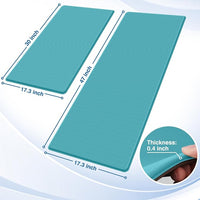 2-Piece Green Anti-Fatigue Kitchen Floor Mats, Cushioned Non-Slip Rugs For Kitchen, Sink Area, Laundry Room And Home — view 2