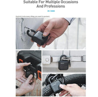 Smart Lock L3 Waterproof Fingerprint Padlock – Keyless Biometric Security