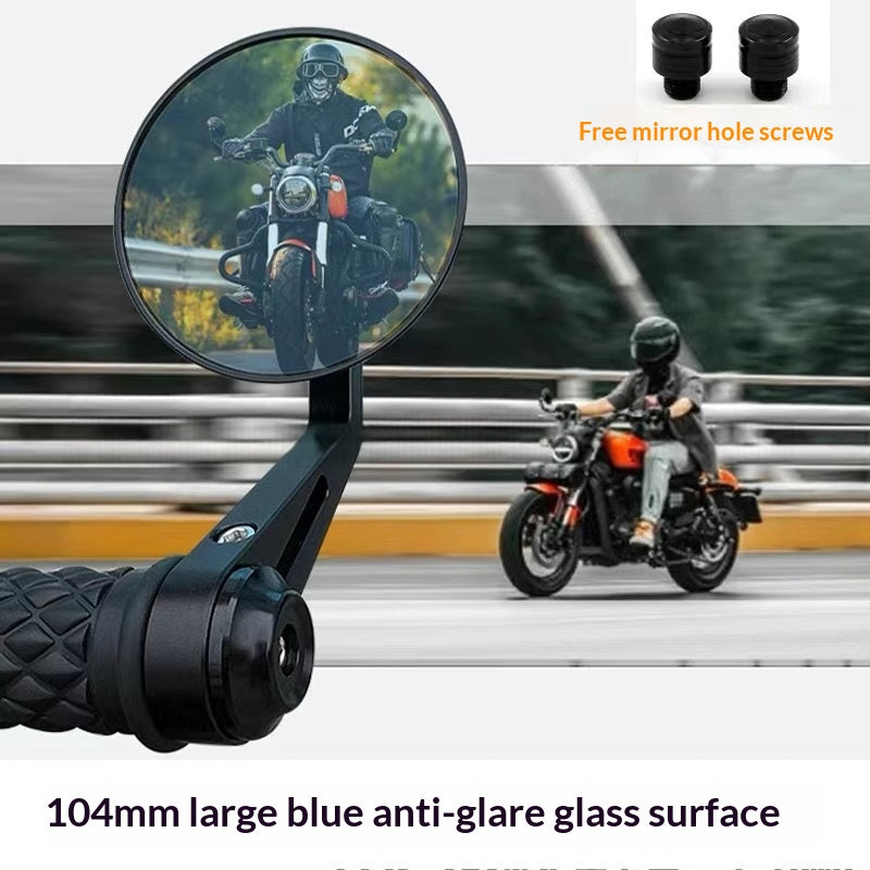 Ginger Gray Stone Handgrip Mirror Modification — view 6