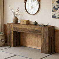 Wooden Console Table — view 2
