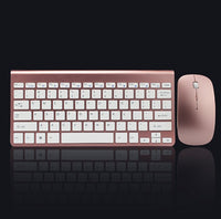 2.4G Wireless Keyboard And Mouse Portable Mini Keyboard Mouse Combo Set