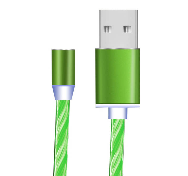 Compatible With Apple, Flowing Light Magnetic Streamer Data Line Cable For