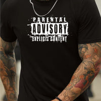 Parental Advisory Graphic Tee – Streetwear T-Shirt