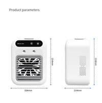 Portable Evaporative Air Cooler & Water Fan – USB/AC Powered, Cools Room, Office & Car