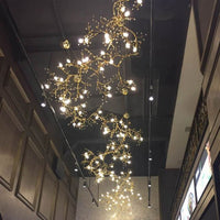 Starry Sky Themed Decorative Branch Chandelier For Creative Restaurants And Bars — view 3