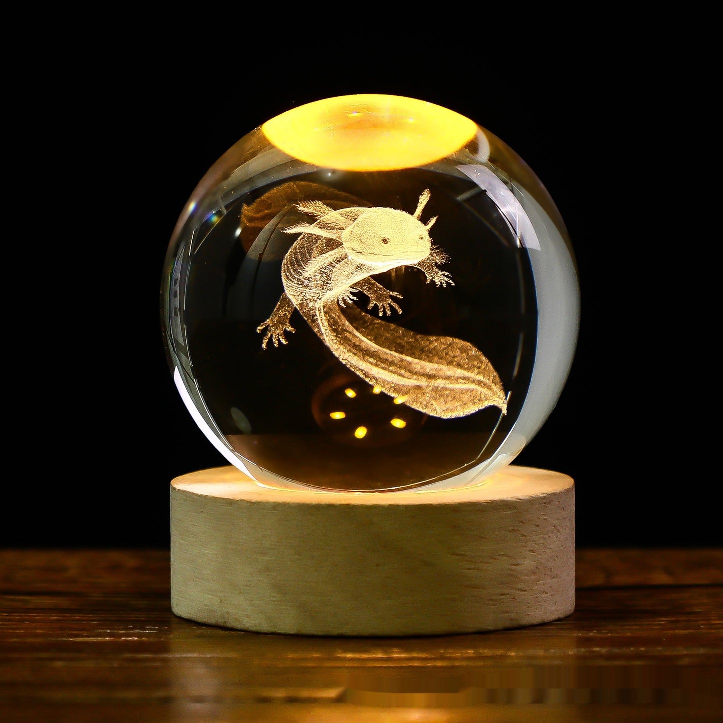 Starry Sky Moon Crystal Ball Projection Lamp - Creative Night Light Gift