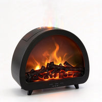 Simulated Flame Fireplace Aroma Diffuser, Large Mist Humidifier, Automatic Fragrance Sprayer For Home & Office — view 2