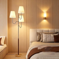 Medieval-style Multi-head Palace-style Floor Lamp