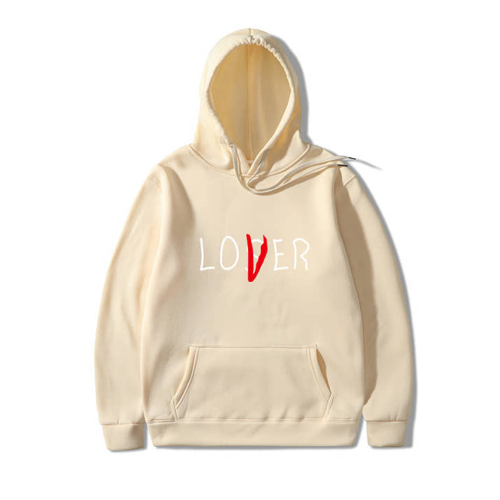 Crossed Out “Lover” Hoodie