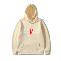 Crossed Out “Lover” Hoodie