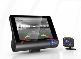 1080P High-Definition Three-Record Driving Recorder